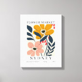 Poster Fleurs Matisse, Impression Marché Fleurs (Recto)