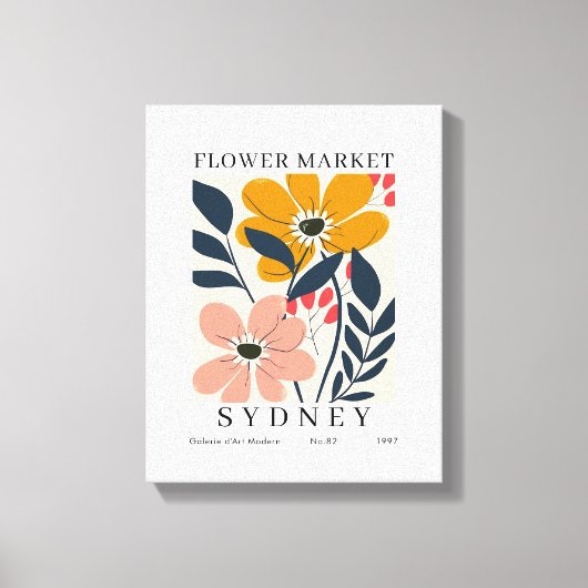 Poster Fleurs Matisse, Impression Marché Fleurs (Recto)