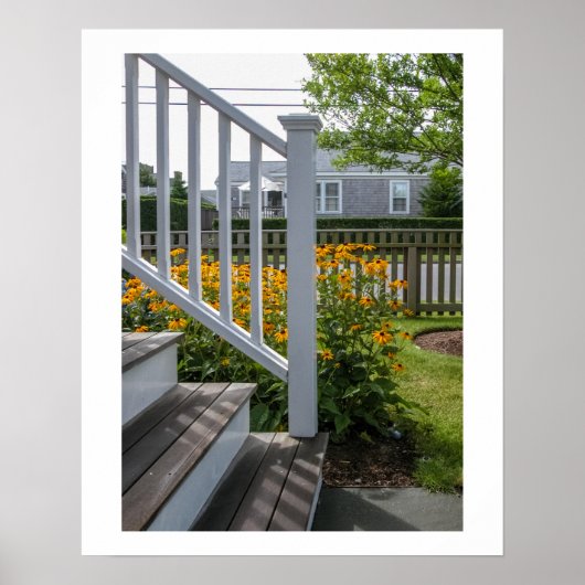 Poster Fleurs Nantucket #4 (Devant)