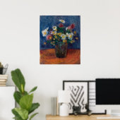 Poster Fleurs par William James Glackens (Bureau à domicile)