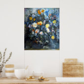 Poster Fleurs - Paul Cezanne - c1902 (Cuisine)