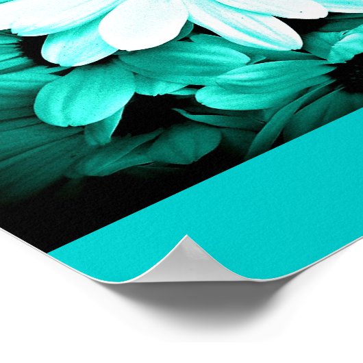 Poster Fleurs peintes à l'affiche 15 (Coin)