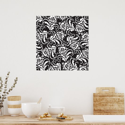 Poster fleurs populaires (Cuisine)