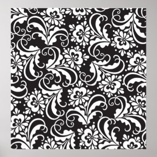 Poster fleurs populaires