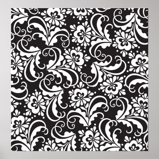 Poster fleurs populaires (Devant)