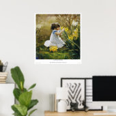 Poster Fleurs pour Maman (Bureau à domicile)