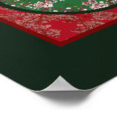 Poster Fleurs pour Noël (Coin)