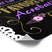 Poster fleurs première communion panneau de signalisation (Coin)