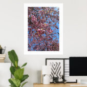 Poster Fleurs printanières (Bureau à domicile)