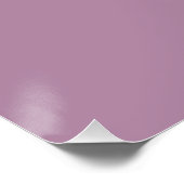 Poster Fleurs roses (Coin)