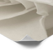 Poster Fleurs | Roses blanches (Coin)