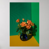 Poster Fleurs | Roses dans Vase (Devant)