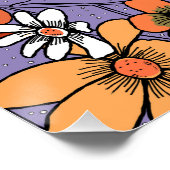 Poster Fleurs sauvages (Coin)