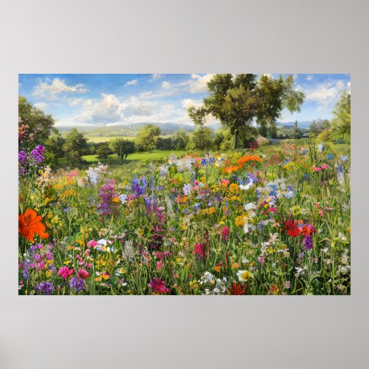 Poster Fleurs sauvages (Devant)