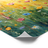 Poster Fleurs Sauvages (Coin)