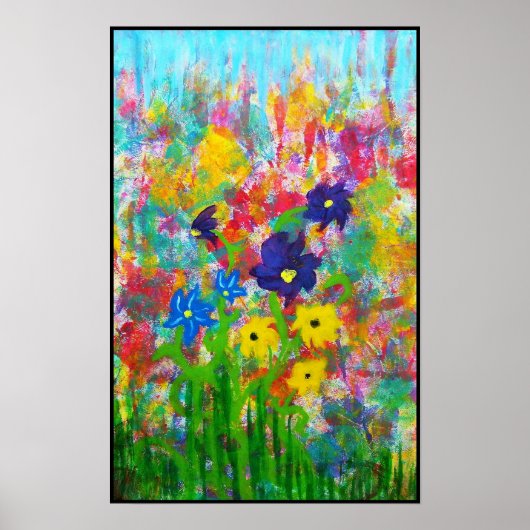 Poster Fleurs sauvages (Devant)
