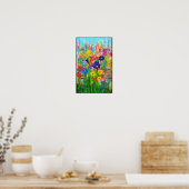 Poster Fleurs sauvages (Cuisine)