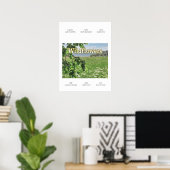 Poster Fleurs sauvages (Bureau à domicile)