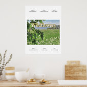 Poster Fleurs sauvages (Cuisine)