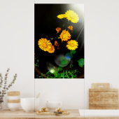 Poster Fleurs sauvages au soleil (Cuisine)