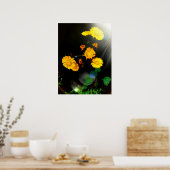 Poster Fleurs sauvages au soleil (Cuisine)