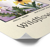 Poster Fleurs sauvages de l'Amérique du Nord [B] (Coin)