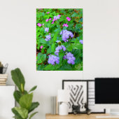 Poster Fleurs sauvages hawaïennes (Bureau à domicile)
