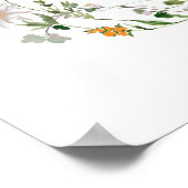 Poster Fleurs sauvages La nuit avant la répétition bienve (Coin)