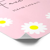 Poster Fleurs sauvages Marguerites - Faveurs (Coin)