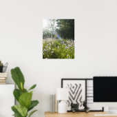 Poster Fleurs sauvages sur le terrain (Bureau à domicile)