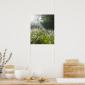 Poster Fleurs sauvages sur le terrain (Cuisine)