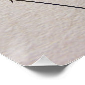 Poster Fleurs séchées à l'aquarelle (Coin)