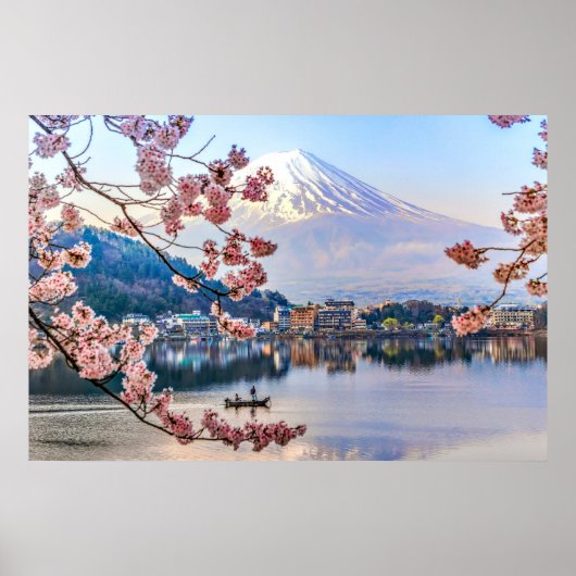 Poster Fleurs | Spring Cherry Blossoms Japon (Devant)