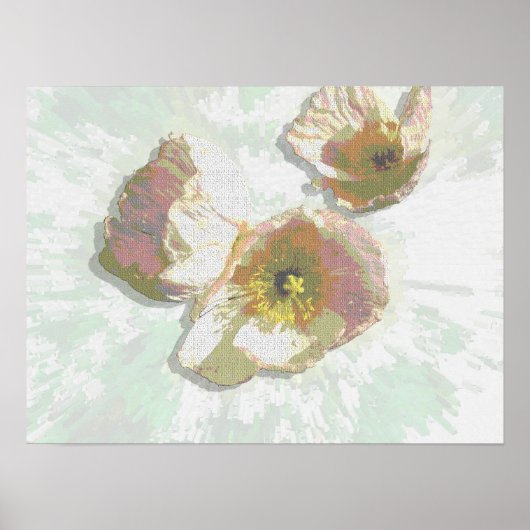 Poster Fleurs superbes (Devant)