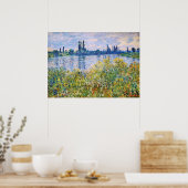 Poster Fleurs sur les bords de la Seine Beaux-Arts (Cuisine)