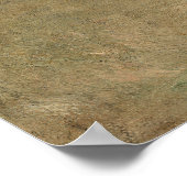 Poster Fleurs sur une haie de fenêtre par John La Farge (Coin)