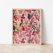 Poster Fleurs tropicales |