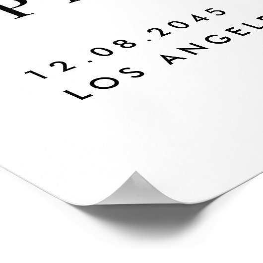 Poster Fleurs tropicales et Couples vertes Douche (Coin)