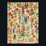 Poster Fleurs vintages<br><div class="desc">Visitez mon magasin pour un design plus intéressant et plus de choix de couleurs => zazzle.com/colorfulworld*</div>