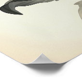 Poster FLEURS vintages POUR LA SAISON DU PRINTEMPS (Coin)