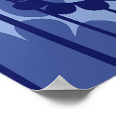 Poster Fleurs violettes (Coin)