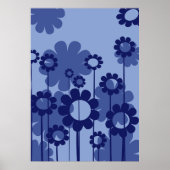 Poster Fleurs violettes (Devant)