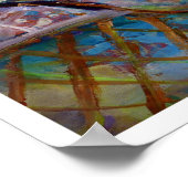 Poster Fleurs violettes dans un bol Impressionnisme Impri (Coin)