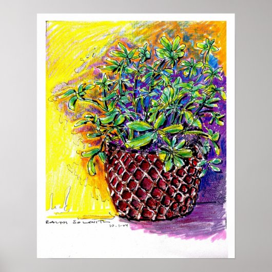 Poster Fleurs Wiggins (Devant)