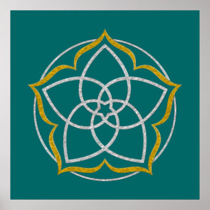 Poster FLEUVE DE VENUS / VÉTONNETOME D'OR DE Lotus