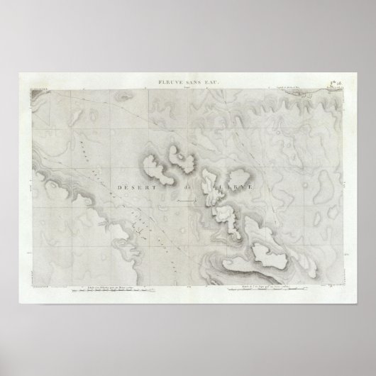 Poster Fleuve Sans Eau, Égypte (Devant)