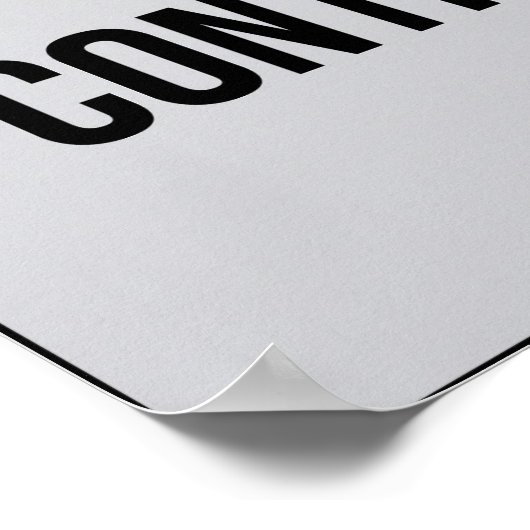 Poster Flex Is Temporary Control Is Permanent Quote (Coin)