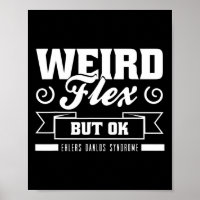 Flex Mais Ok Ehlers Danlos Black White Zebra Stri