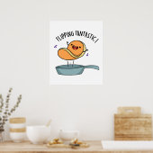 Poster Fliastic Funny Pancake Pun (Cuisine)