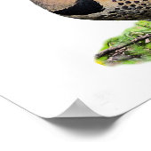 Poster Flicker du Nord sur le terrain (Coin)